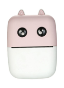 Aibecy Bluetooth Pocket Thermal Printer 10.9x3.8x7.9cm Pink White