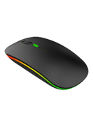 Generic Rechargeable Ergonomic Design Mouse Black