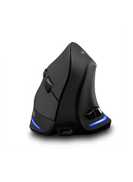 Generic F-35 Mouse Wireless Vertical Mouse Ergonomic Rechargeable Black
