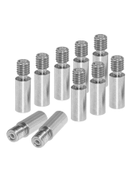 Aibecy 10-Piece Nozzle Throats Silver