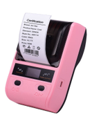 Aibecy Portable Thermal Printer Pink Black