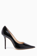 Jimmy Choo Love 100 Patent Leather Pumps