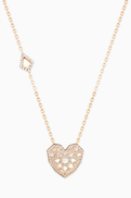 Samra Qalb Turath Small Pendant Necklace in 18kt Rose Gold