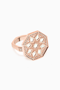 Samra Classic Turath Medium Ring in 18kt Rose Gold