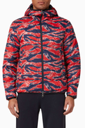 Moncler Bressay Reversible Short Down Jacket in Technical Fabric
