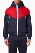 Moncler Bukret Colorblock Jacket in Tech Fabric