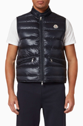 Moncler Gui Padded Down Vest in Nylon