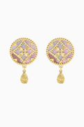 Damas Amelia Versailles Earrings in 18kt Yellow Gold