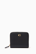 Coach Billfold Wallet in Pebbled-leather