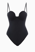 Magda Butrym Retro Bustier One-piece Swimsuit