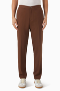 SANDRO Jersey Pants in Technical Fabric