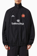 Balenciaga Paris Soccer Tracksuit Jacket in Cotton