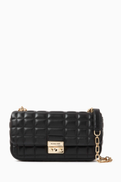Michael Kors Large Tribeca Shoulder Bag in Quilted Leather