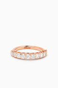 Samra Thalj Diamond Ring in 18kt Rose Gold