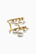 Gafla Bahar Pearls & Diamond Ring in 18kt Gold