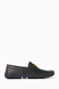 Bally Pexon Driver Shoes in Leather