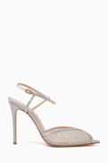 Andrea Wazen Katy Pumps in Satin