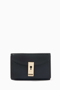 Bally Lock Me Wallet in Grained Leather