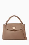 Bally Small Layka Top-handle Bag in Leather