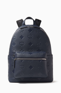 MCM Stark Backpack in Maxi Monogram Leather