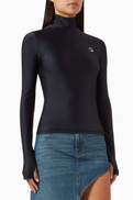 Coperni Fitted High-neck Top