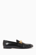 Chloe Miles Loafers in Leather