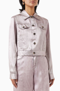 HAIKURE Tricky Crack-print Jacket