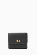 Coach Small Mila Flap Wallet in Leather