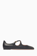 Bally Beliska Ballet Flats in Leather