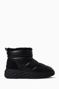 Jimmy Choo Xan Logo-embossed Platform Boots in Leather