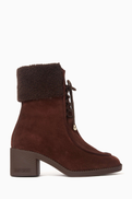 Jimmy Choo Hali 60 Ankle Boots in Suede