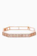 Samra Oud Turath Diamond Bangle in 18kt Rose Gold