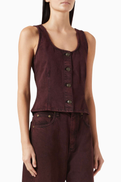 Rag & Bone Poppy Top in Denim