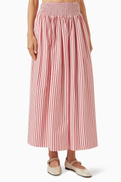 Solid & Striped The Noreen Midi Skirt