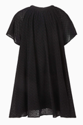 Balmain Flared Dress in Jacquard