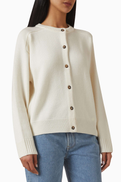 Loulou de Saison Aidar LDS Cardigan in Wool Blend