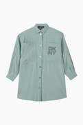 DKNY Logo Button Down Shirt