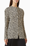 ORR Crinkled Button-up Blouse