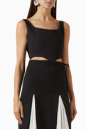 Onori Corset Top in Wool