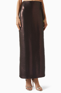 Onori Autumn Sequin-embellished Skirt