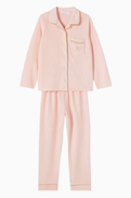Escada Logo Pyjama Set in Fleece
