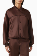 We11Done Bomber Jacket in Satin