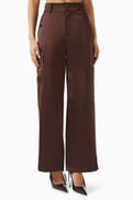 We11Done Cargo Pants in Satin
