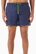 Vilebrequin Solid Swim Shorts in Linen