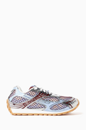 Bottega Veneta Orbit Sneakers in Technical Fabric & Mesh