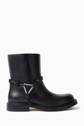 Bottega Veneta James Ankle Boots in Leather