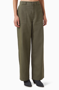 Anine Bing Grayson Wide-leg Pants