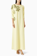 Ruya Bead-embellished Kaftan