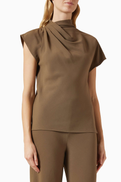 Staud Davina Top in Crepe