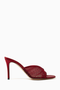 Andrea Wazen Astrid 85 Mules in Tulle